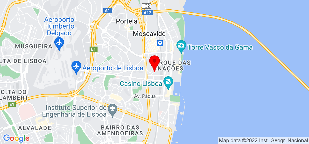 Ricardo Serra - Lisboa - Lisboa - Mapa