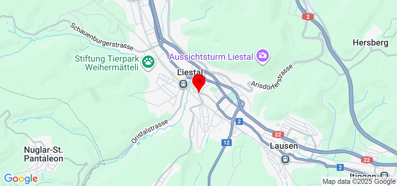 MOPLAST KUNSTSTOFF AG - Basel-Landschaft - Liestal - Mapa