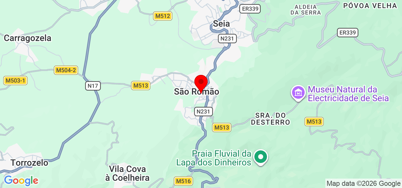 Daniela Mata - Guarda - Seia - Mapa