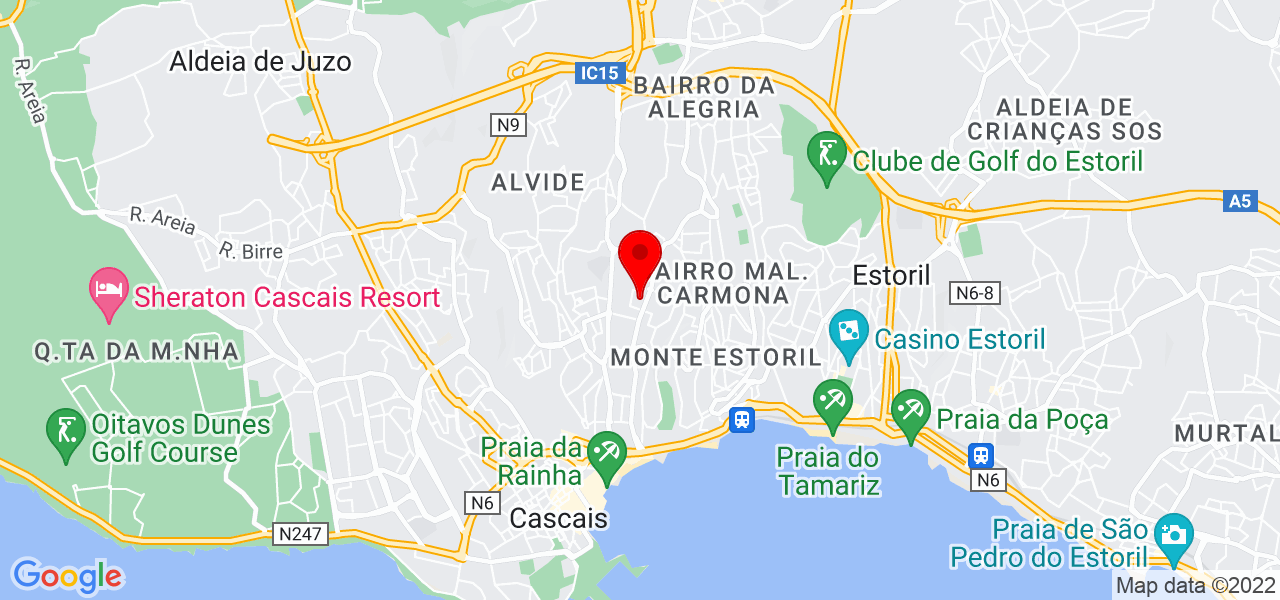 PT Miguel Correia - Lisboa - Cascais - Mapa