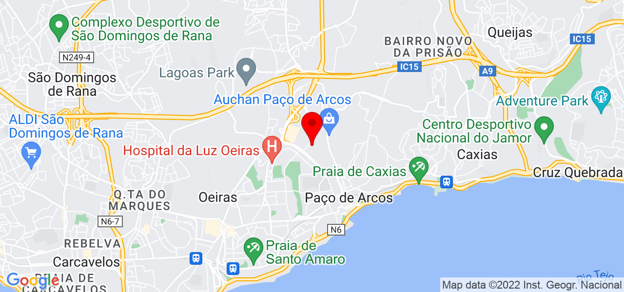 Dário Serviços Rápidos - Lisboa - Oeiras - Mapa
