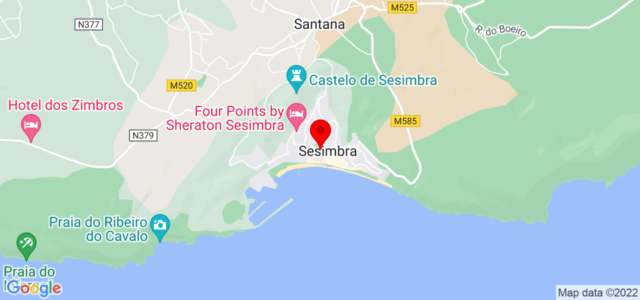 Marisa pereira - Setúbal - Sesimbra - Mapa