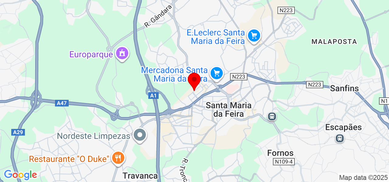 Gustavo Ramos - Aveiro - Santa Maria da Feira - Karte