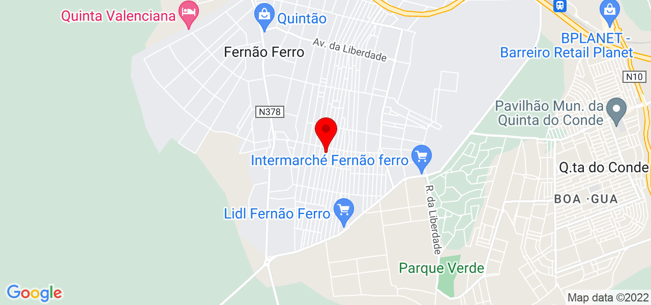 Cristina - Setúbal - Seixal - Mapa