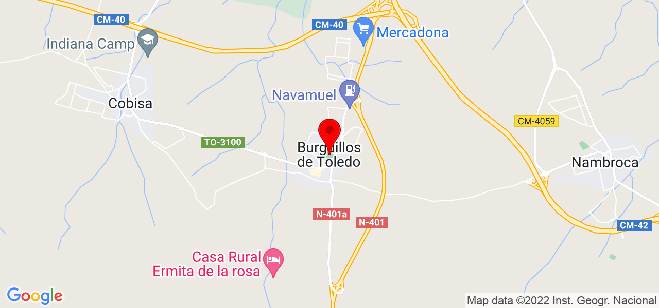 REPARAOKEY - Castilla-La Mancha - Burguillos de Toledo - Mapa