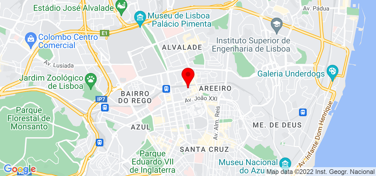 Ana Rita Rosa - Lisboa - Lisboa - Mapa