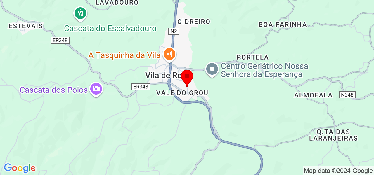 Sheyla Veras e Estan Veras - Castelo Branco - Vila de Rei - Map