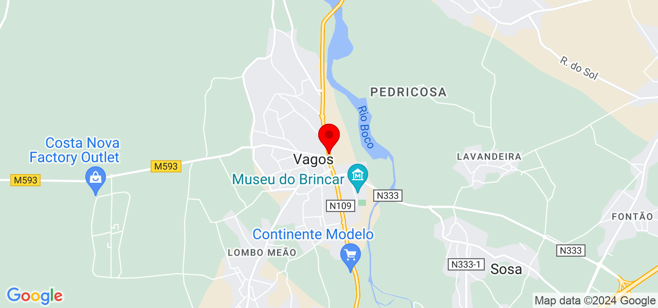 MC CRIA&Ccedil;&Otilde;ES - Aveiro - Vagos - Mapa