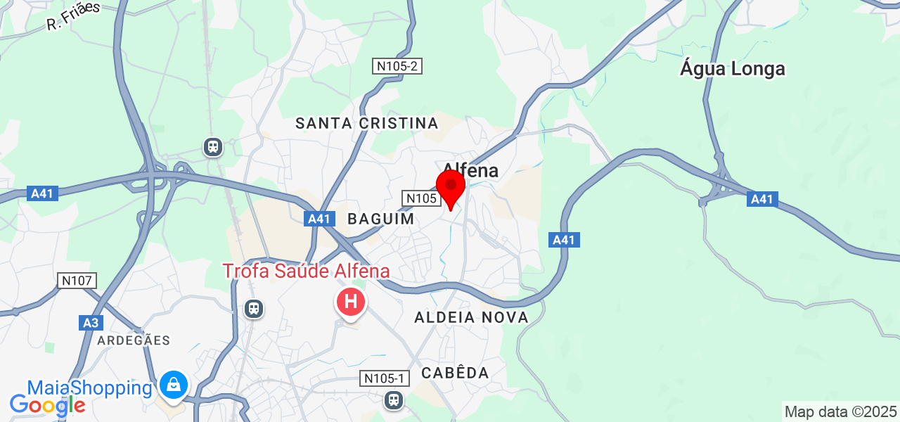 Marianaclean - Porto - Valongo - Map