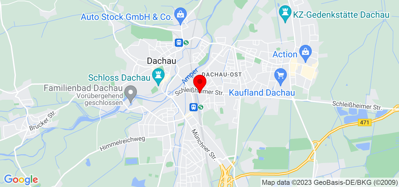 Satelliten-Antennentechniker De Lucia - Bayern - Dachau - Karte
