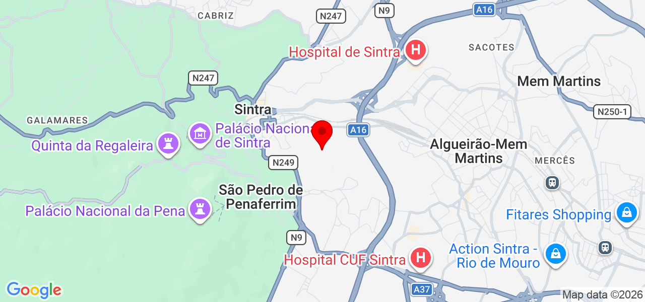 Rose Figueiredo - Lisboa - Sintra - Karte