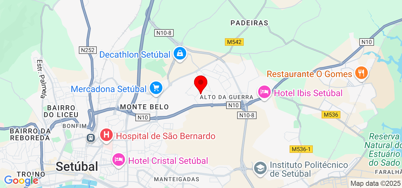 Ana Luiza - Setúbal - Setúbal - Map
