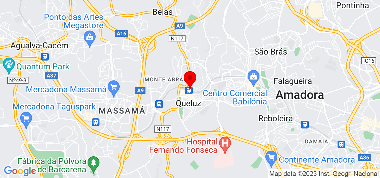 Cilene Negris - Lisboa - Sintra - Mapa