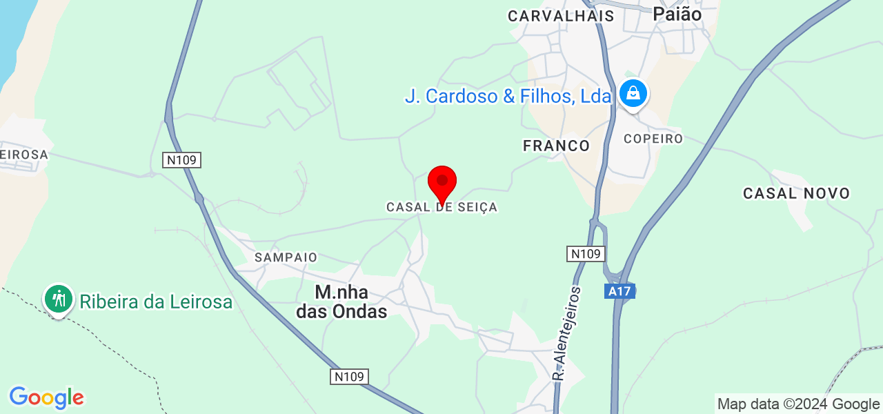 Henrique Oliveira - Coimbra - Figueira da Foz - Mapa