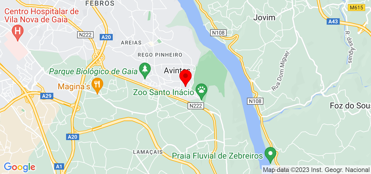 Marta Silva - Porto - Vila Nova de Gaia - Mapa
