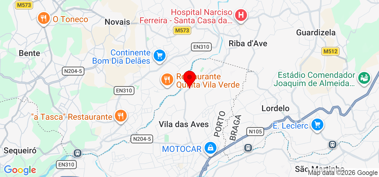 Rustam Khaitov - Porto - Santo Tirso - Map