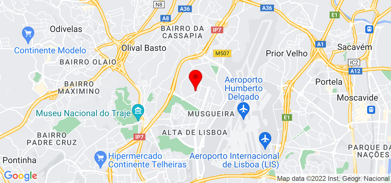 Fabiano Neves - Lisboa - Lisboa - Mapa