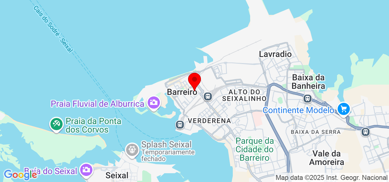 MARIA INÊS - Setúbal - Barreiro - Map