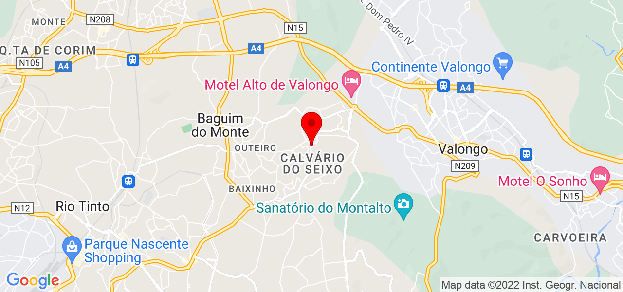 Tiago sousa - Porto - Gondomar - Mapa