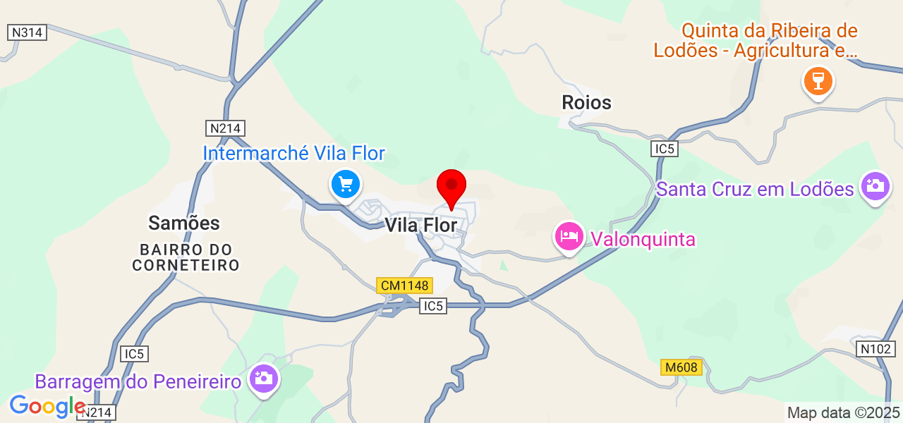 RSLIMPA - Bragança - Vila Flor - Mapa