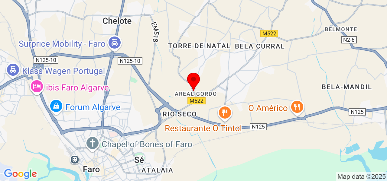 Catarina - Faro - Faro - Mapa
