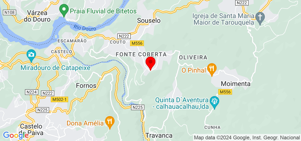joana mourisoc - Viseu - Cinfães - Map