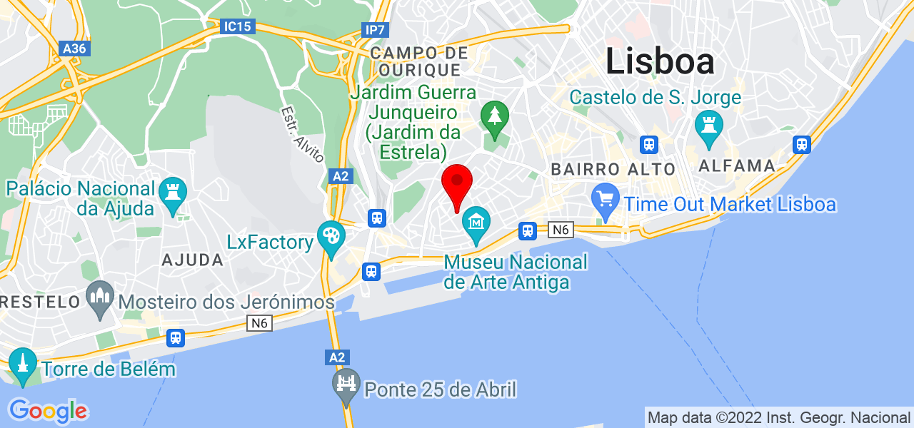 Paulo Pombal - Lisboa - Lisboa - Mapa