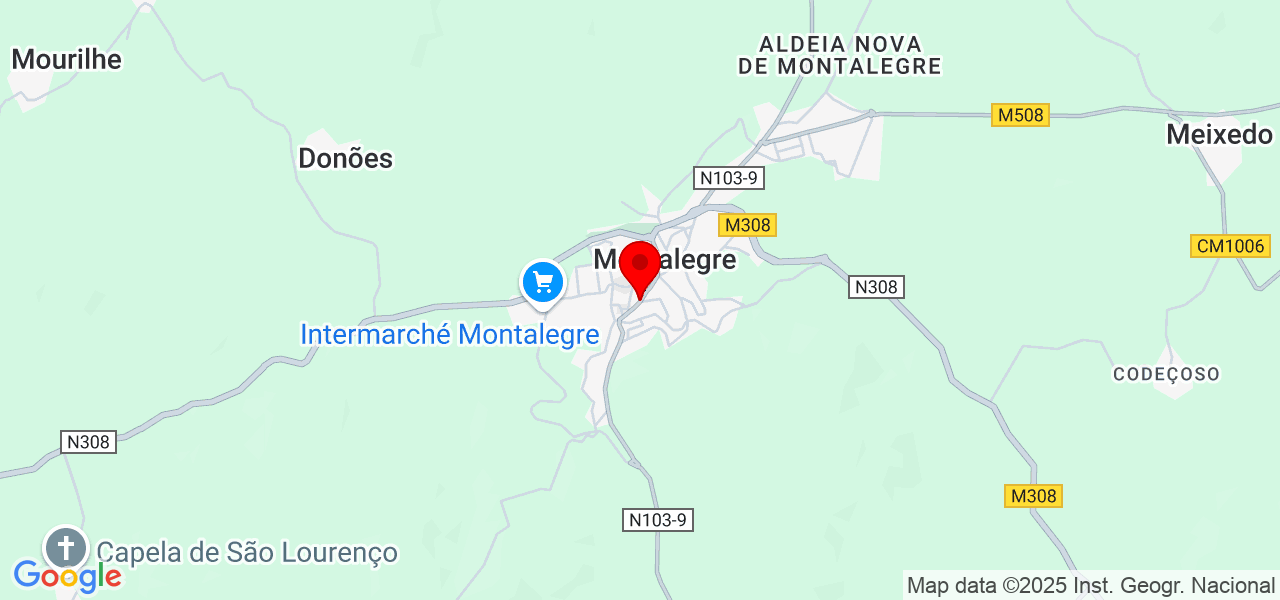 Ediporcelanatos - Vila Real - Montalegre - Mapa