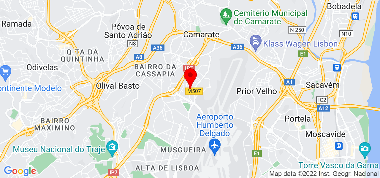 Antonio - Lisboa - Loures - Mapa