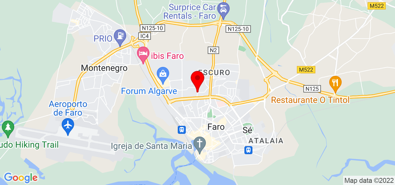 Fernando A. Mendes - Faro - Faro - Mapa
