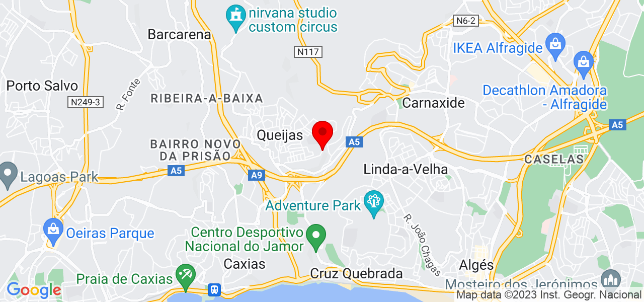 CLICKVAI - Lisboa - Oeiras - Mapa