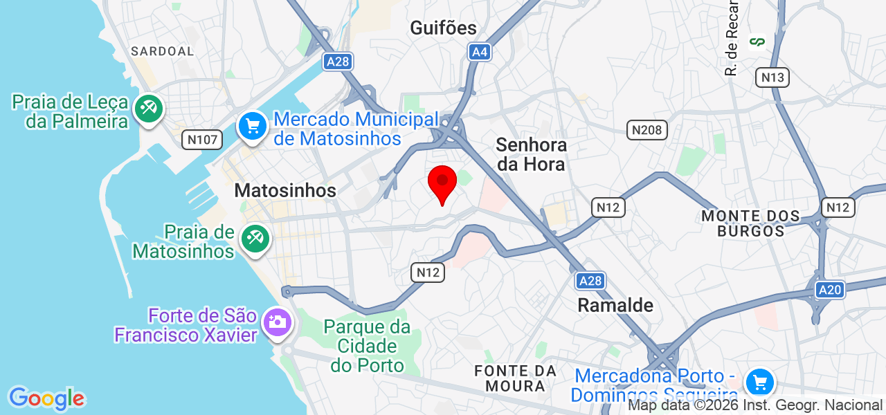 Michael Machado Ltd - Porto - Matosinhos - Mapa