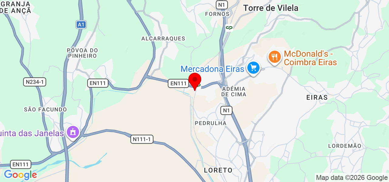 Iris Machado - Coimbra - Coimbra - Mapa