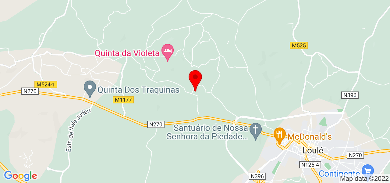C&eacute;lia Oliveira - Faro - Loulé - Mapa