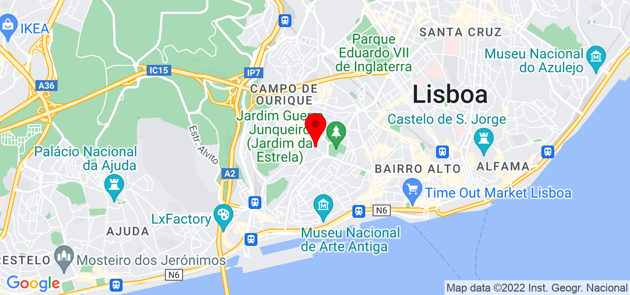 Be Gym - Lisboa - Lisboa - Mapa