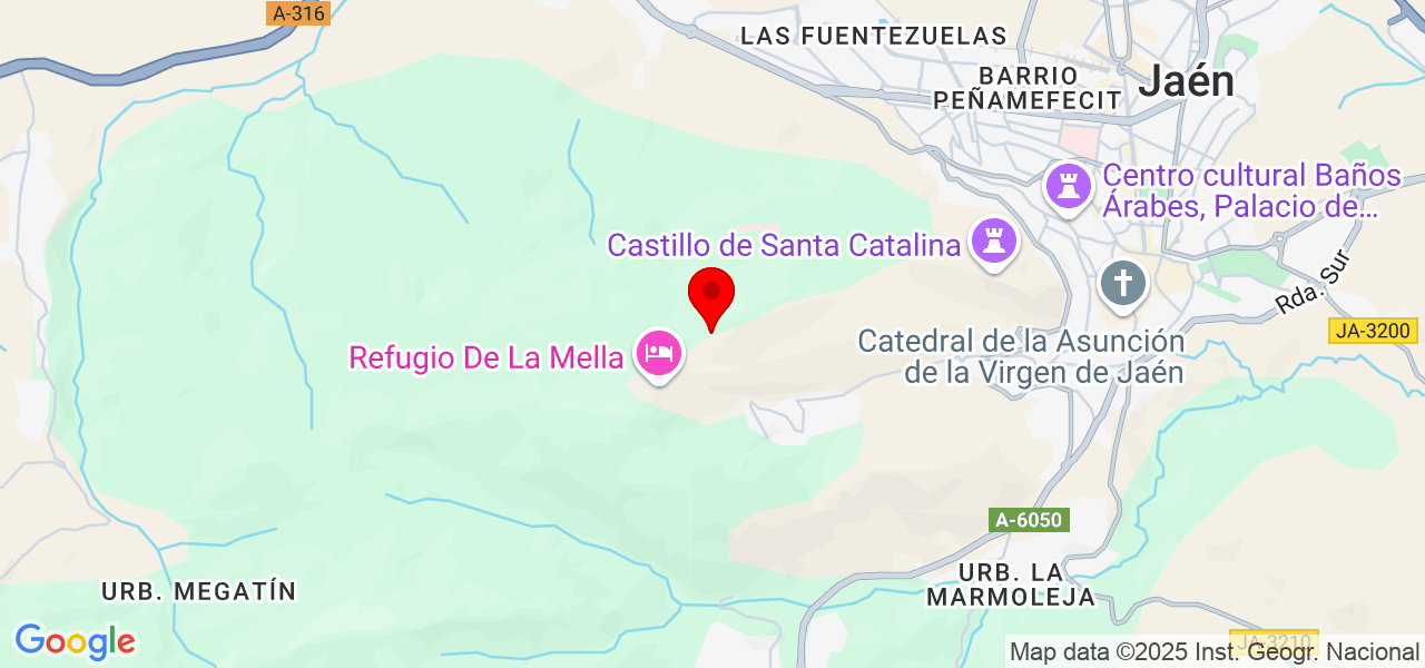 Rosa Gonzalez - Andalucía - Jaén - Mapa