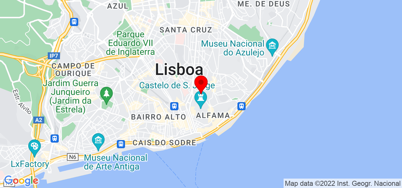 Andr&eacute;s Coutinho - Lisboa - Lisboa - Mapa