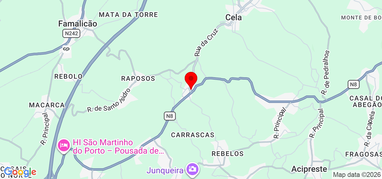 Viacheslav - Leiria - Alcobaça - Karte