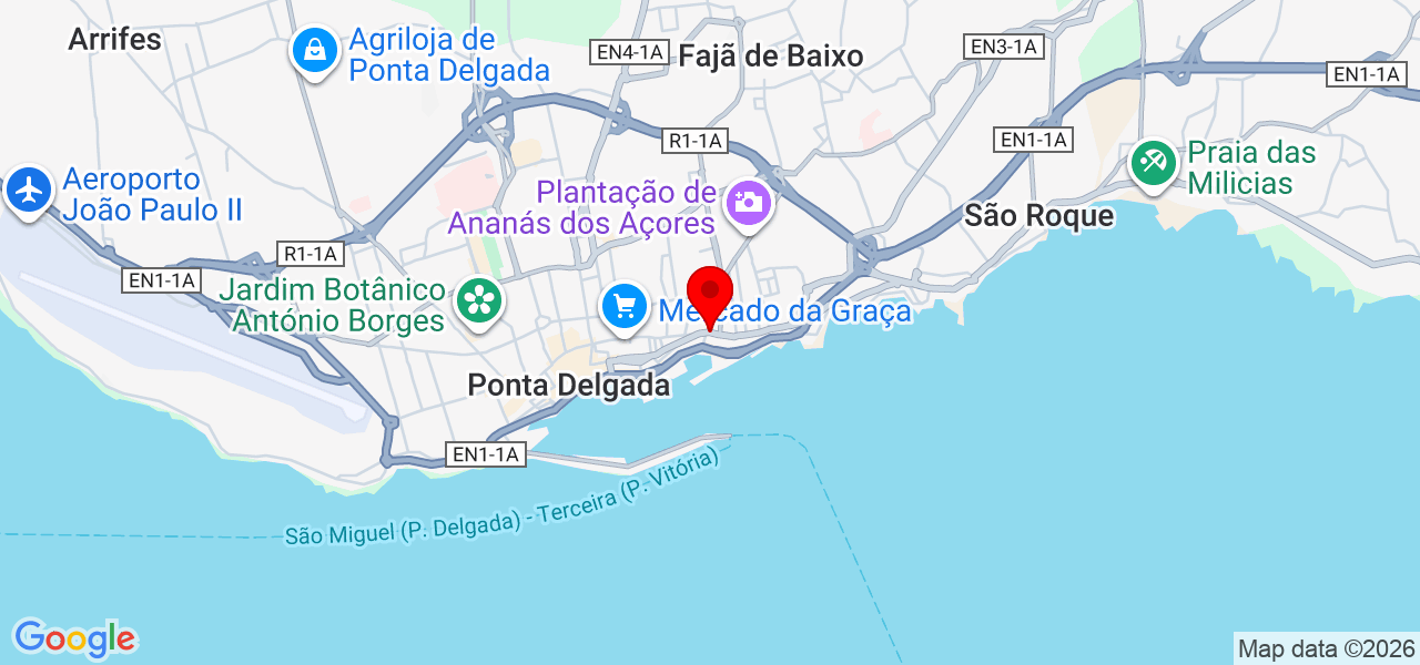 Micaela Bicudo - Açores - Ponta Delgada - Carte