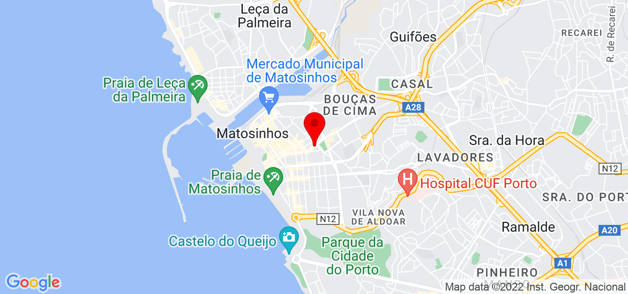 Lu&iacute;s Kingwell advogados e associados - Porto - Matosinhos - Mapa
