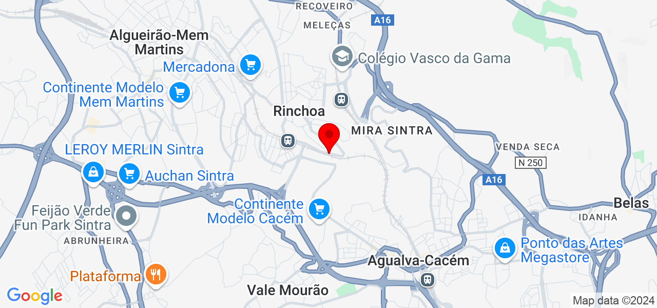 Diana Loreti - Lisboa - Sintra - Mapa