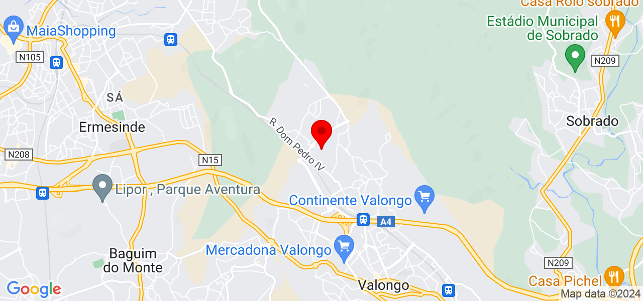 PlanoPerfeito - Porto - Valongo - Mapa