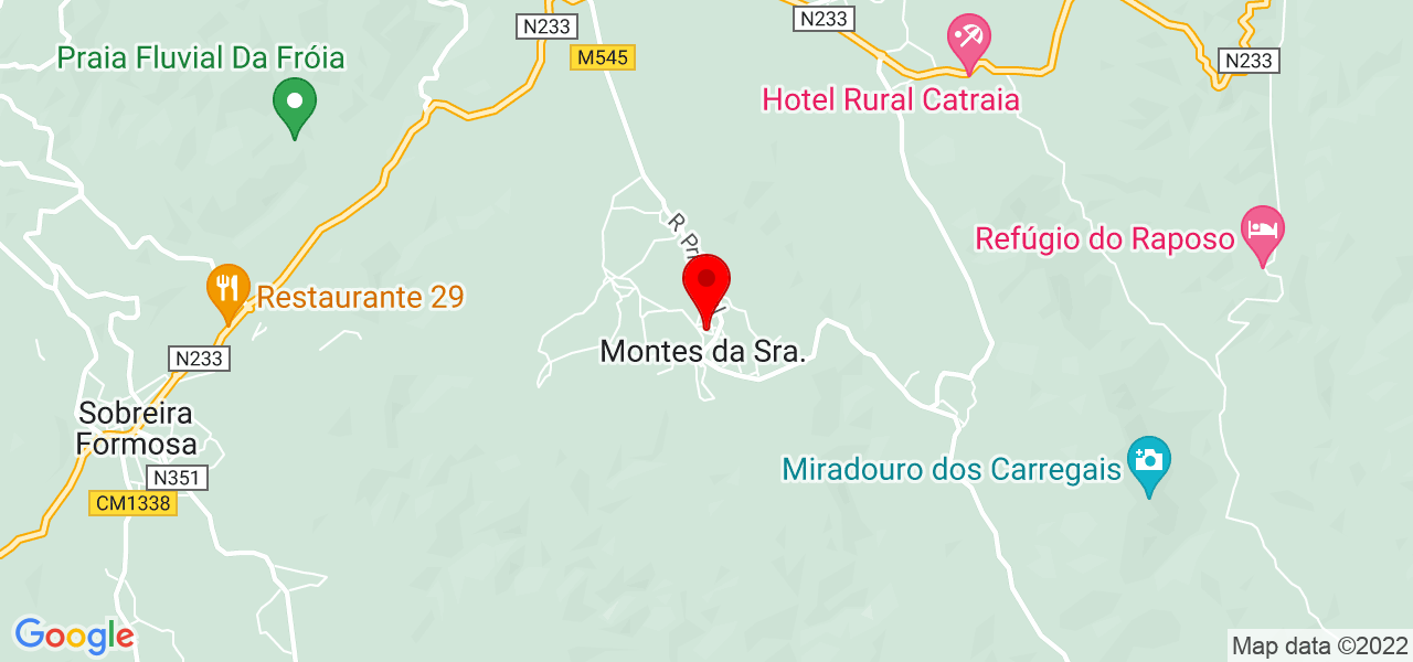 Marta Barreiras - Lisboa - Arruda dos Vinhos - Mapa