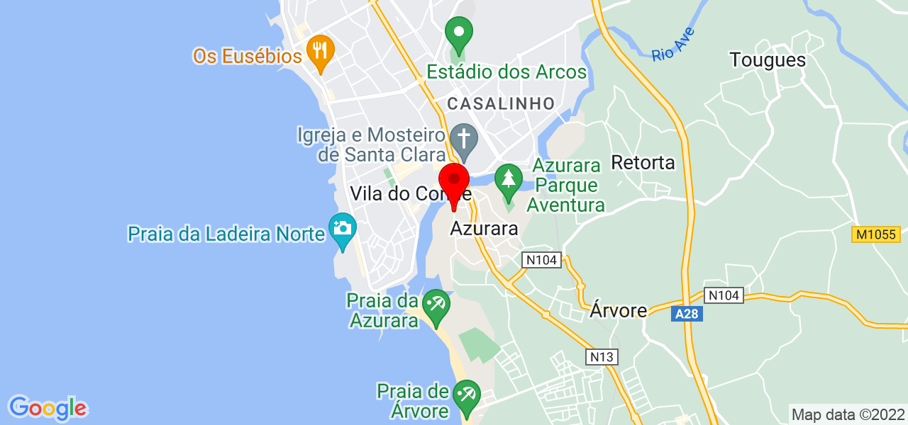 Arqvoid - arquitetura e servi&ccedil;os, lda - Porto - Vila do Conde - Mapa