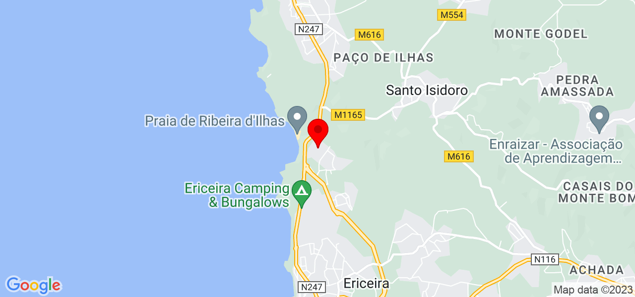 Cristiana Miranda - Lisboa - Mafra - Mapa