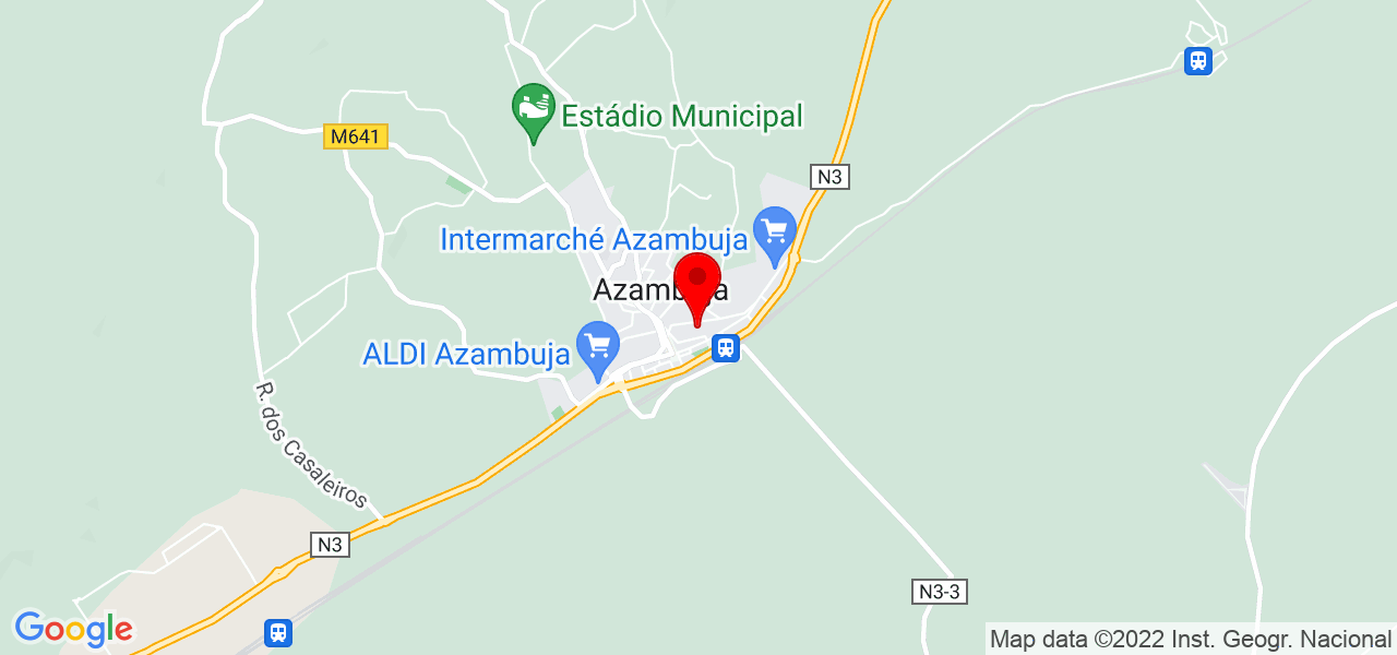 Paula Batalha - Lisboa - Azambuja - Mapa