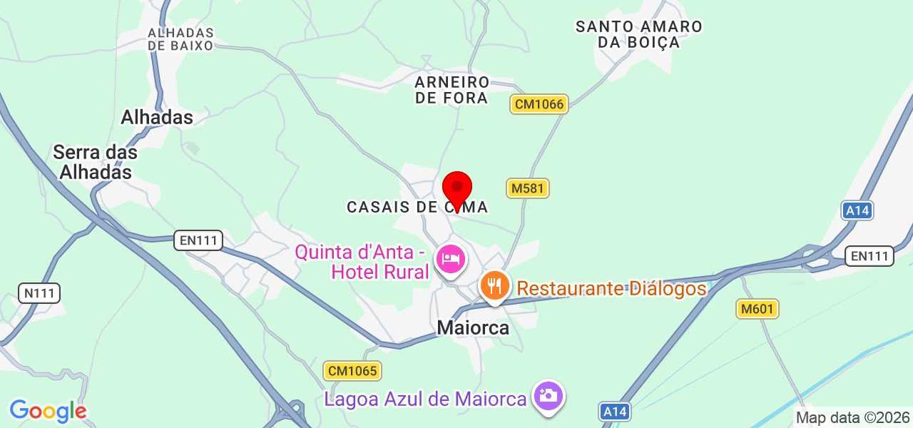 Samuel arruda pinturas - Coimbra - Figueira da Foz - Mapa