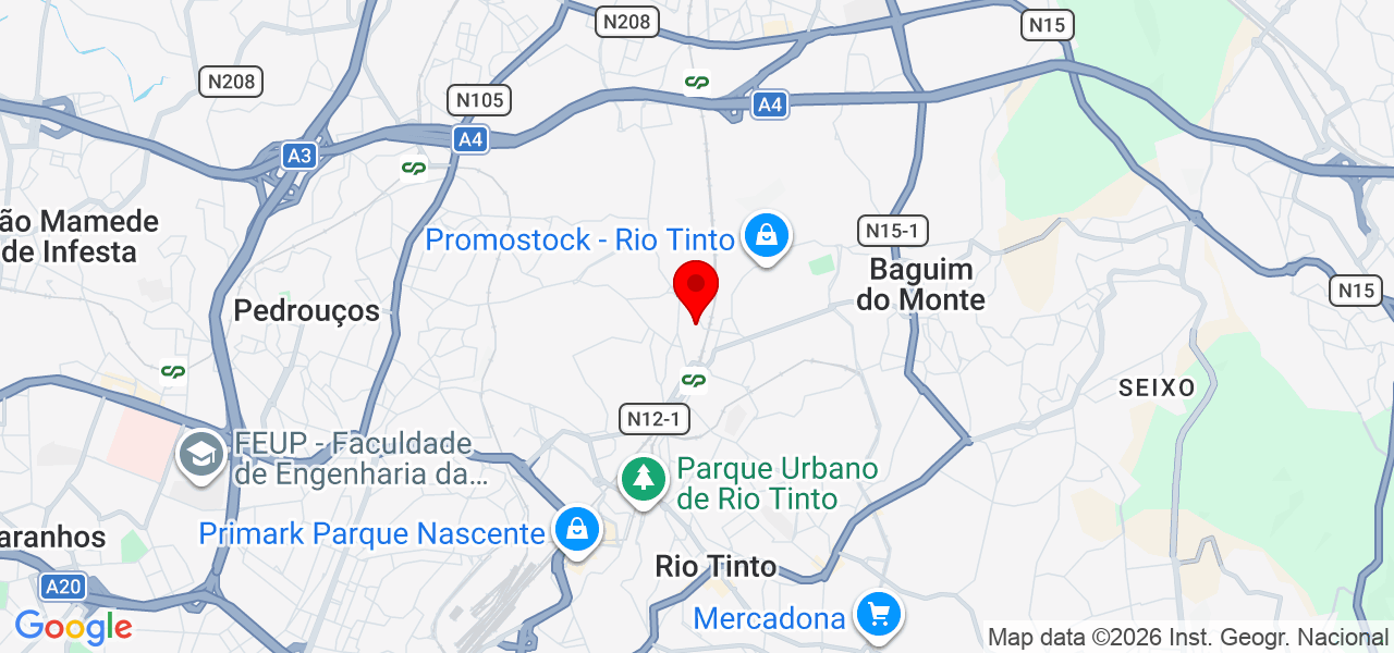 Jordão Pontes - Porto - Gondomar - Mapa