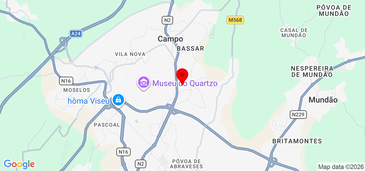 José Fonseca - Viseu - Viseu - Mapa