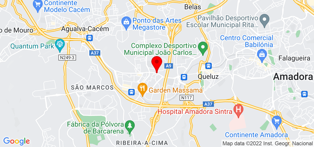 JF Kondominium - Lisboa - Sintra - Mapa